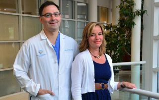 Kellieann with Dr. Yaron Moshel