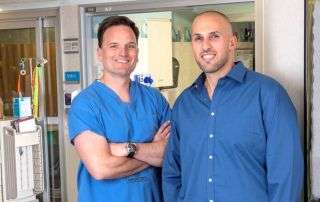 Dr. Kyle Chapple and Joe Slota at Atlantic Brain and Spine